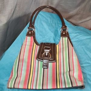St. John's Bay Striped Purse